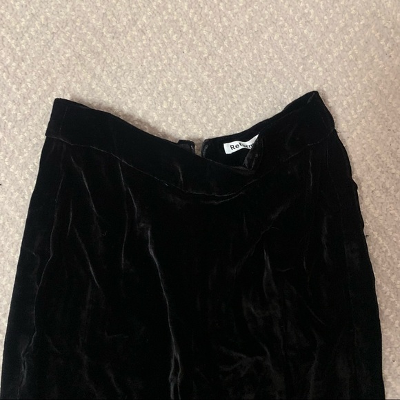 NWT Reformation Velvet Pants - Picture 4 of 7